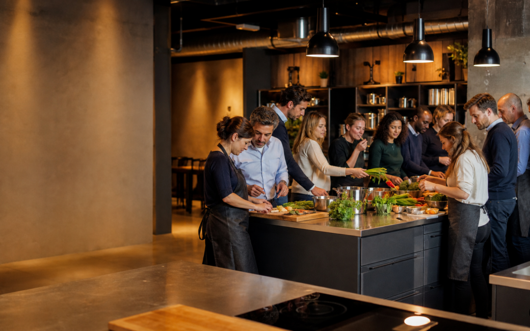 Hoe gebruik je een kookworkshop na een teamsamenvoeging?